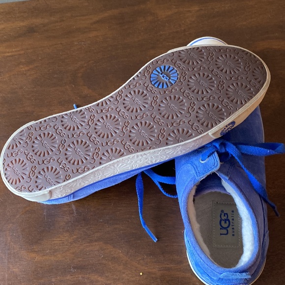 UGG Vibrant Blue Casual Sneakers 8.5 - Picture 4 of 6